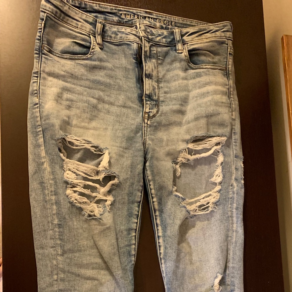 American Eagle highest rise jegging crop jeans